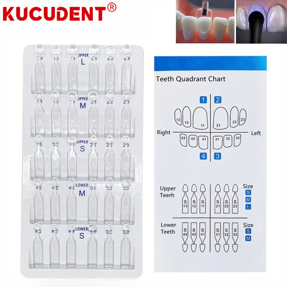 Teeth Whitening Moulds - 30 szt./zestaw – zestaw do tworzenia