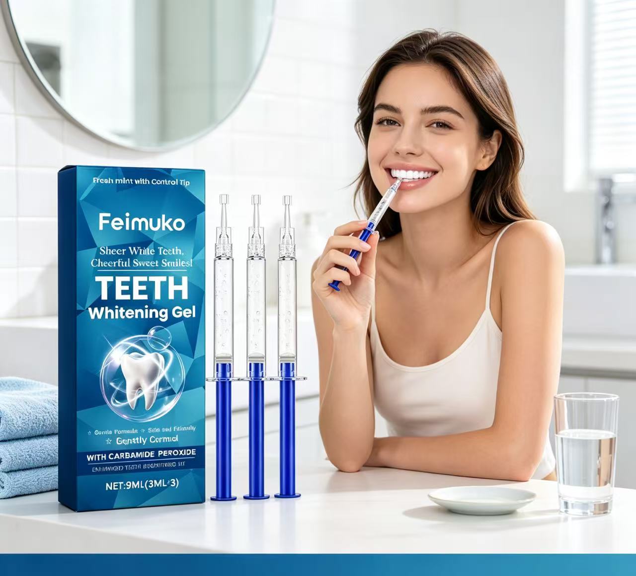 Feimuko – żel do wybielania zę – Teeth Whitening Kit recenzja i cena